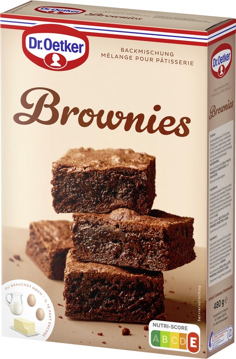 Produktbild Dr. Oetker Brownies Backmischung (480 g)