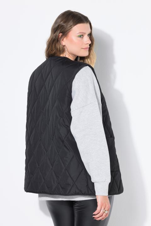 Actual product image Studio Untold Light-Steppweste, Oversize Shape, Druckköpfe (58)