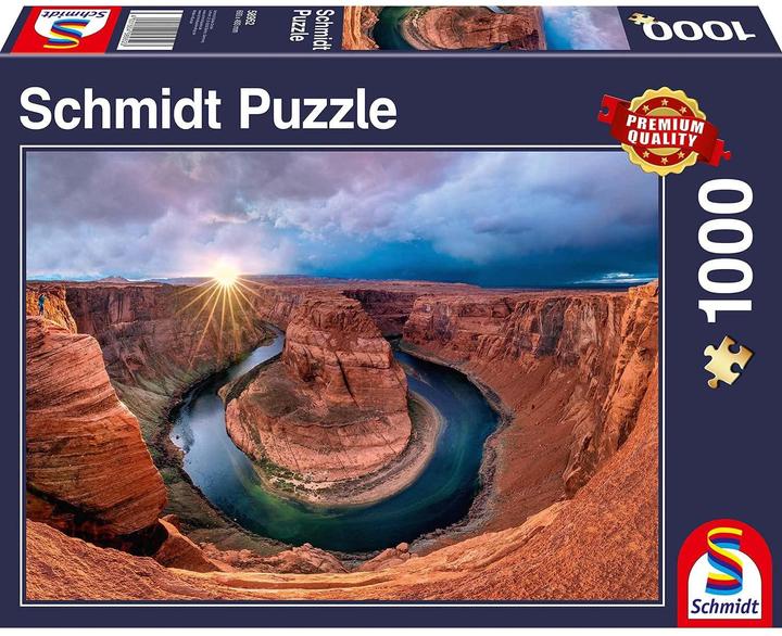 Actual product image Schmidt Spiele Glen Canyon Horseshoe Bend Colorado River (1000 pieces)