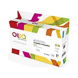 Armor OWA, Druckerpatrone, OWA Multipack komp. Epson T702 BK/C/M/Y - Schwarz - Cyan (M, C, B, Y)