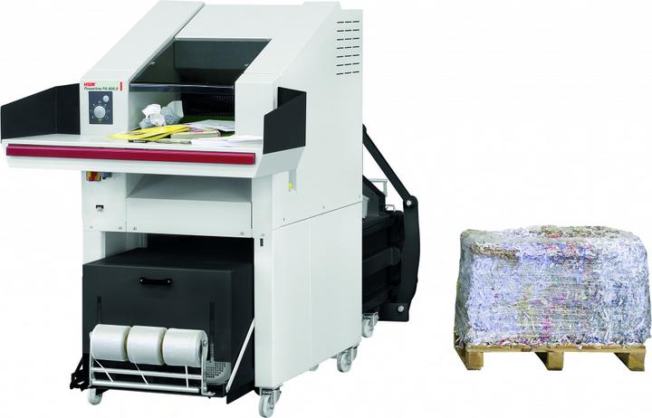 Actual product image HSM Shredder-press combination (Particle cut)