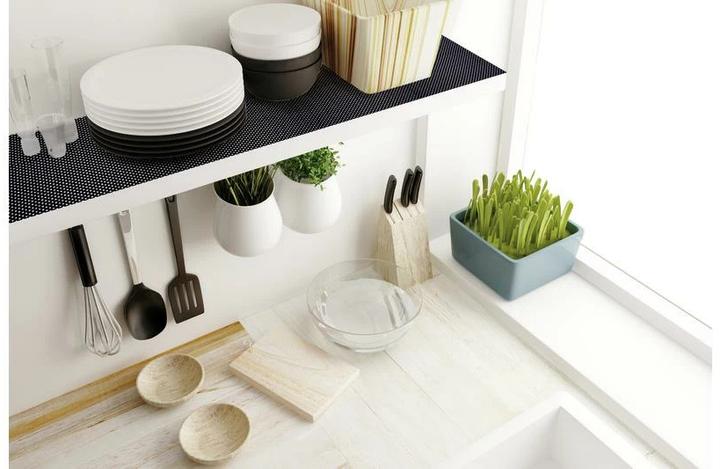 Image du produit D-C-Fix Tapis de cuisine 30 x 150 cm, Noir (30 x 150 cm)