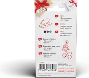 Image du produit Trodat Tampon encreur "Félicitations" 3 couleurs