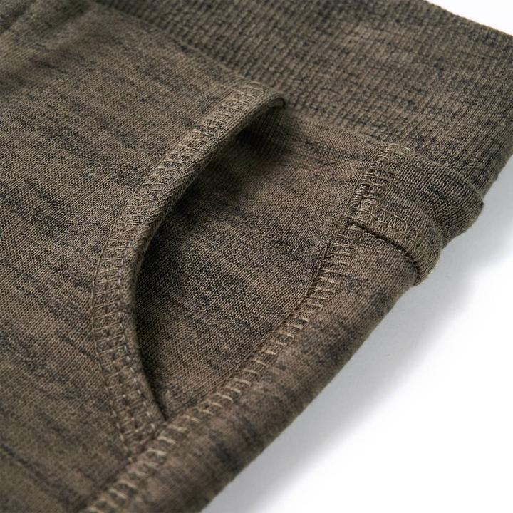 Produktbild VidaXL Kinder-Trainingshose Dunkles Khaki Melange 140,Material (140)