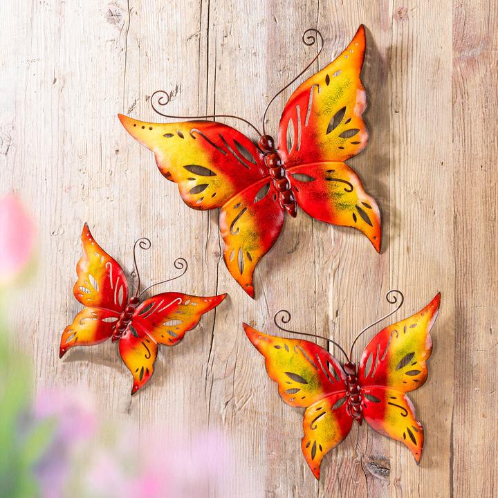 Produktbild Rewe Schmetterling Wanddeko Set