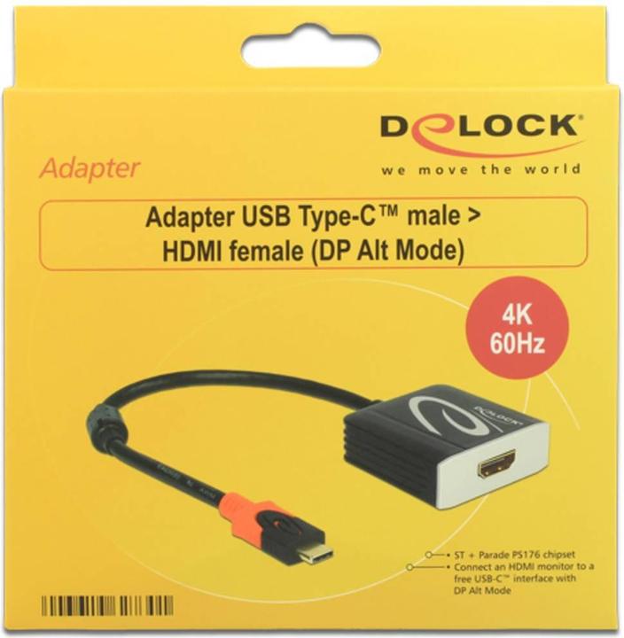 Produktbild Delock USB Typ-C zu (HDMI, 20 cm)