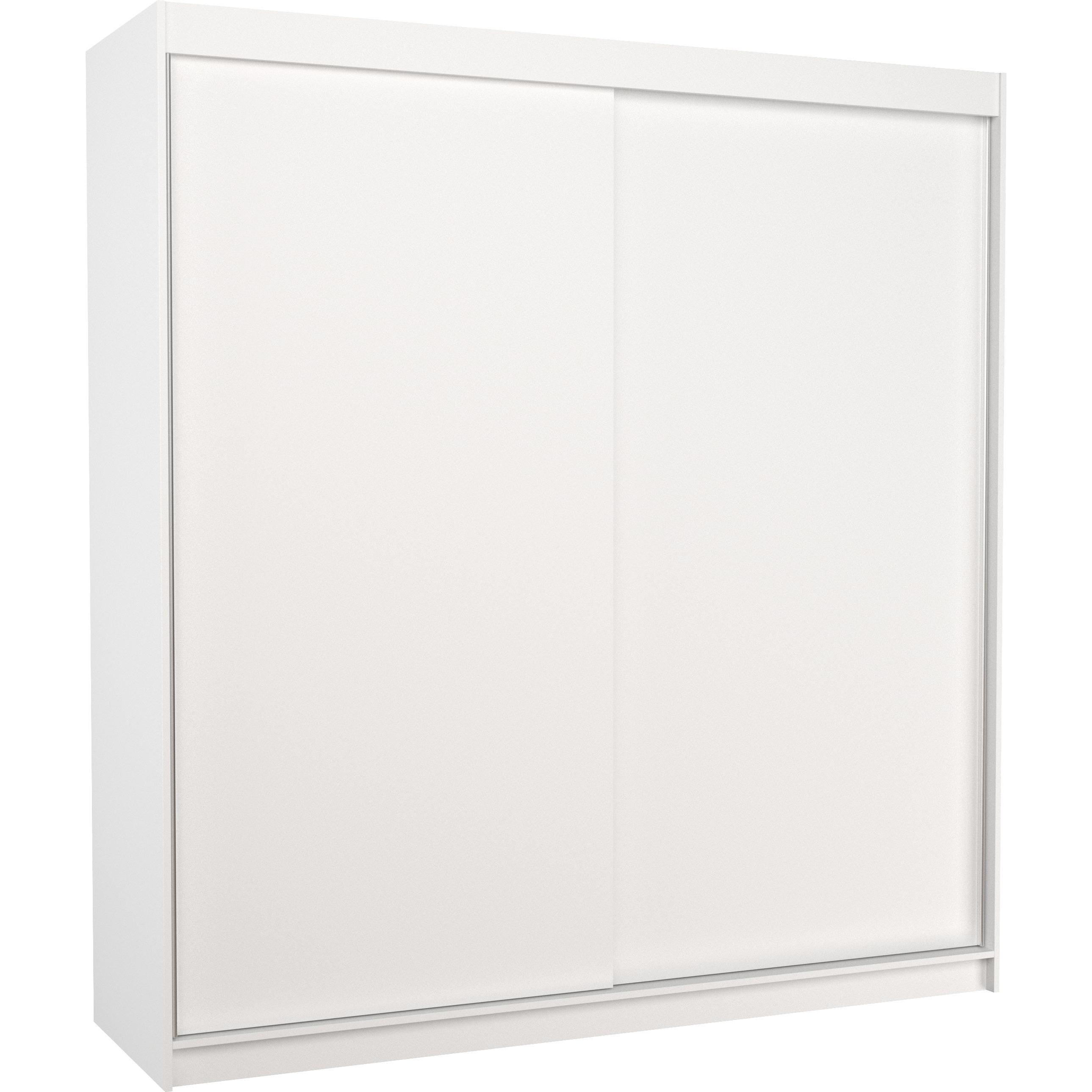 ADRK Furniture, Kleiderschrank, Verschiebbarer Kleiderschrank TERECIA 200 (200 x 58 x 215 cm)