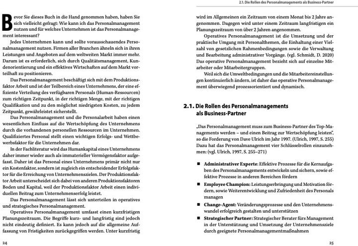 Actual product image Wüstermann:Personalmanagement und Führu (German, Ralf Peter Wüstermann, 2022)