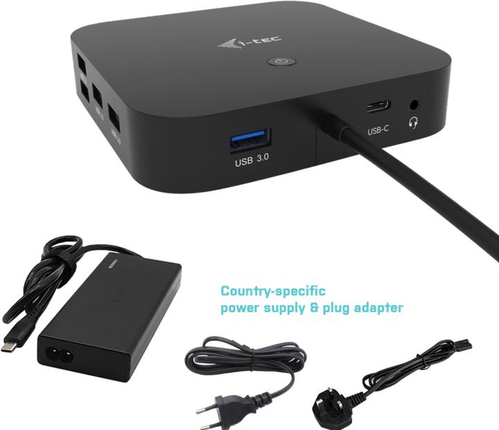 Produktbild i-tec Dual Display (USB-C, 10 Ports)