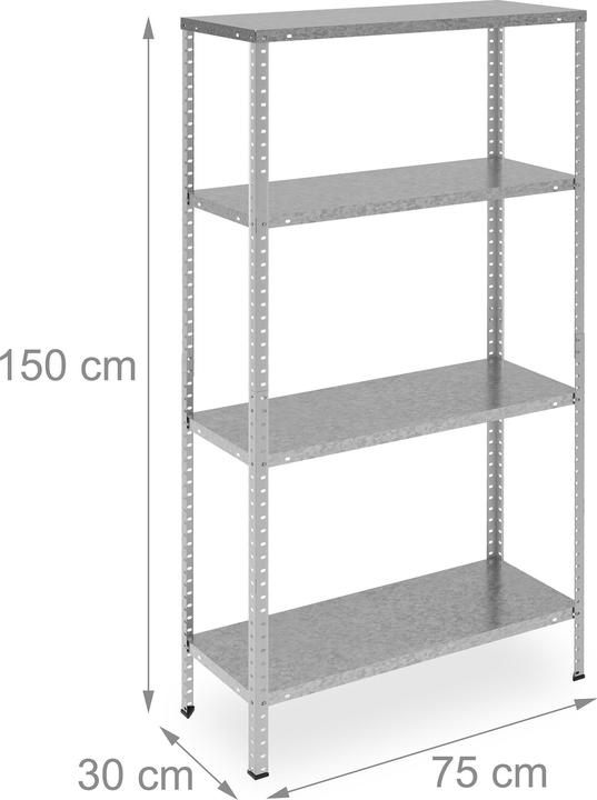 Produktbild Relaxdays Metallregal