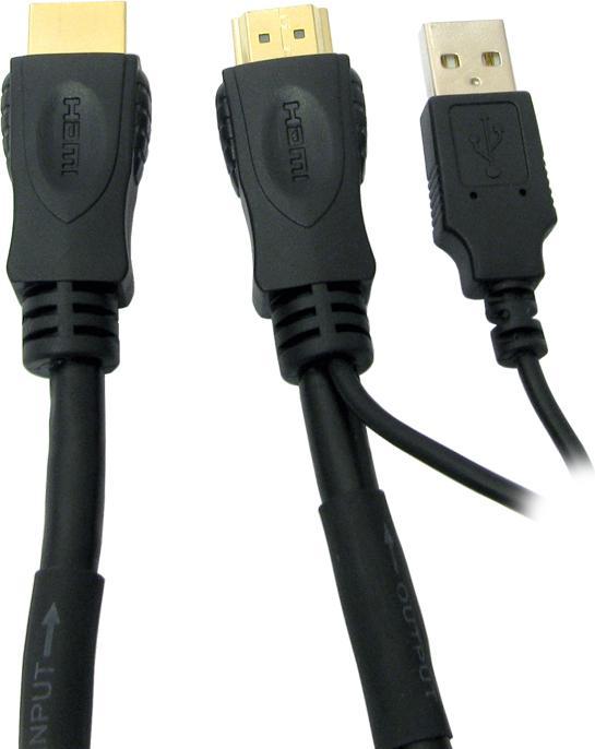 Image du produit Cables Direct CDL 30m Câble HDMI actif - 4K (30 m)