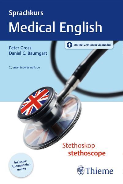 Produktbild Sprachkurs Medical English (Deutsch, Daniel C. Baumgart, Peter Gross, 2019)