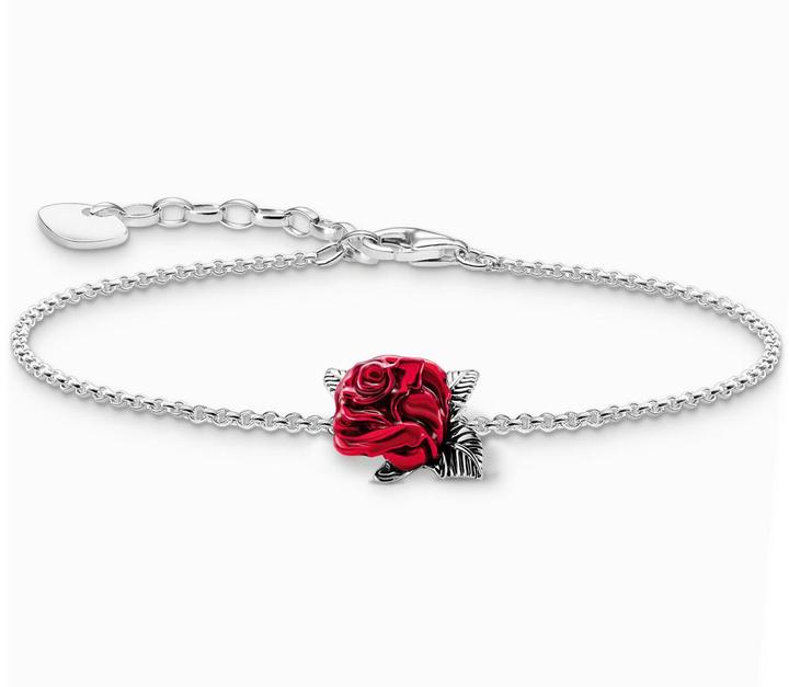 Immagine prodotto Thomas Sabo Bracciale Roses Romance (19 cm, Argento 925, Smalto)