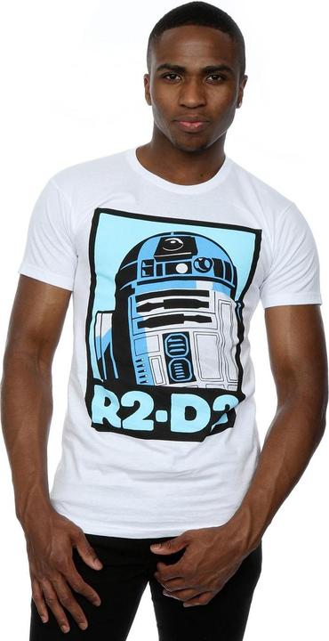 Immagine prodotto Star Wars R2-D2 Poster Maglietta Uomo (S)