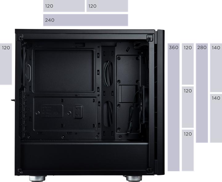 Produktbild Corsair 275r Bl (ATX, mATX)
