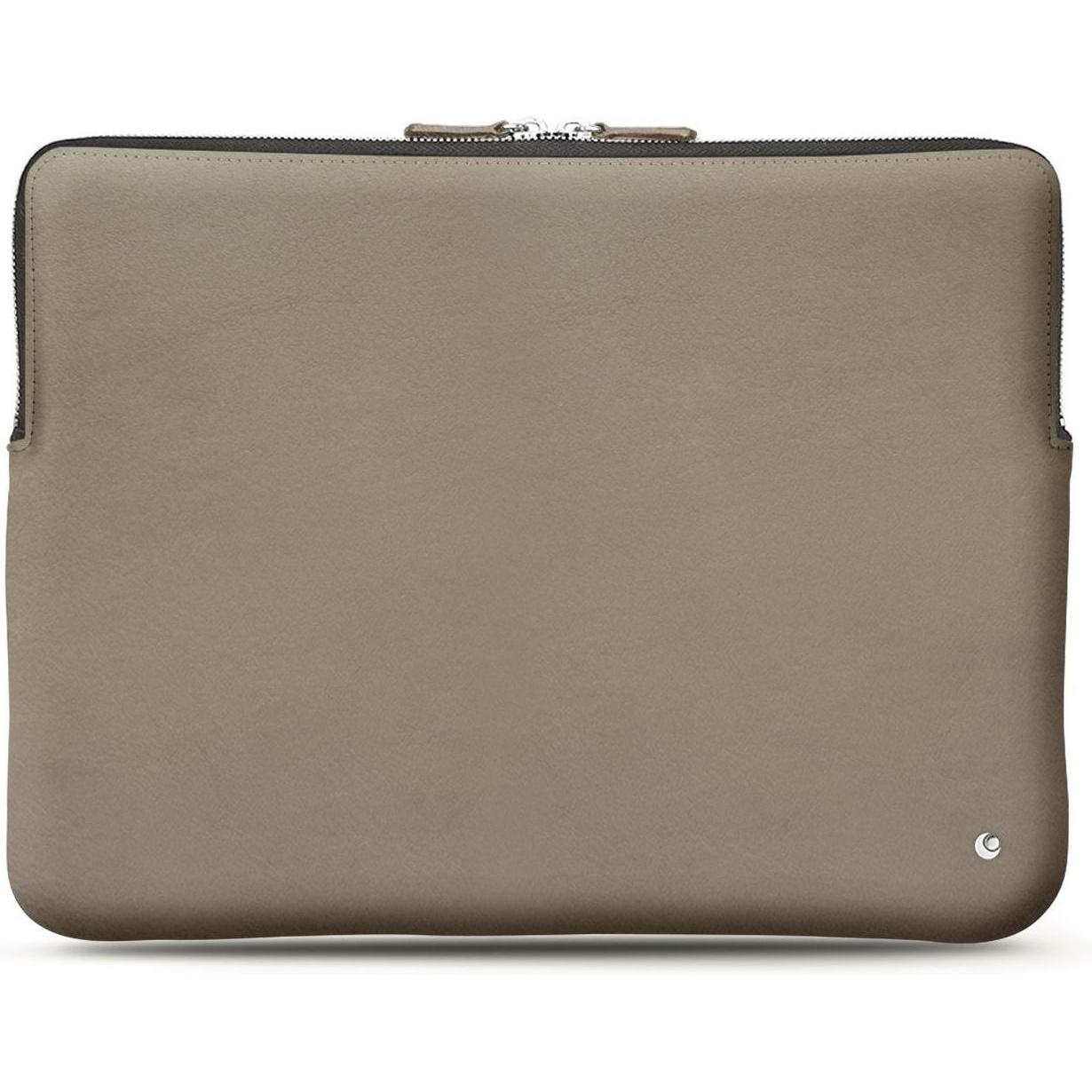 Noreve Lederhülle, Notebooktasche, Beige