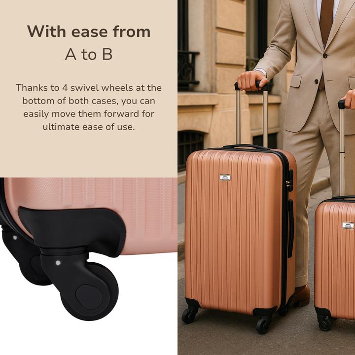 Produktbild Slazenger Trolley Set 18/26" 2pcs Rose G