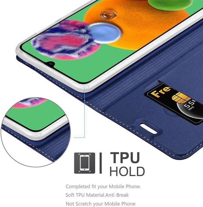 Actual product image Cadorabo Book Classy Style Cover (Samsung Galaxy A90 5G)