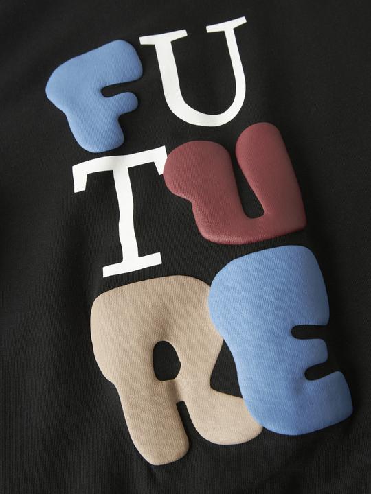 Produktbild Name it Kapuzen-Sweatshirt mit Reissverschluss aus Molton (152)