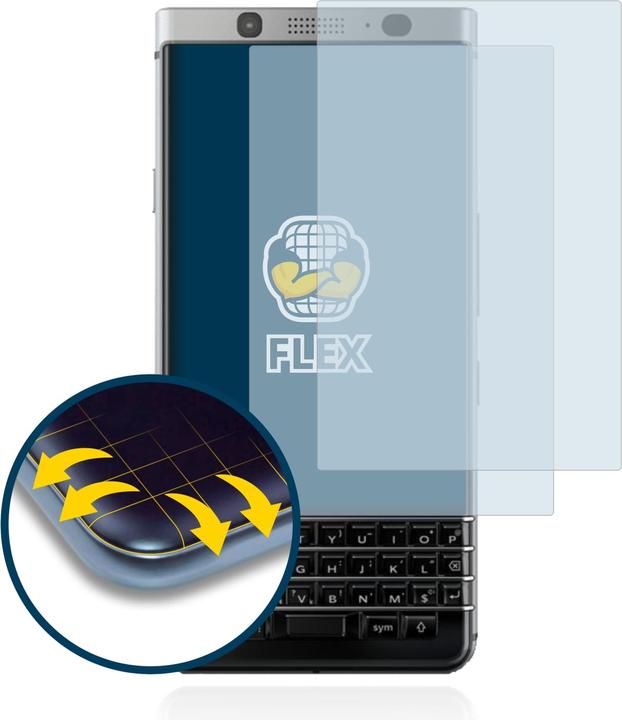 Actual product image BROTECT Full-Cover Protector (2 Piece, KEYone)