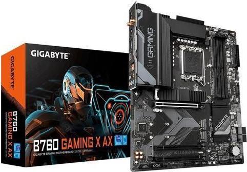Produktbild Gigabyte B760 GAMING X AX (LGA 1700, Intel B760, ATX)