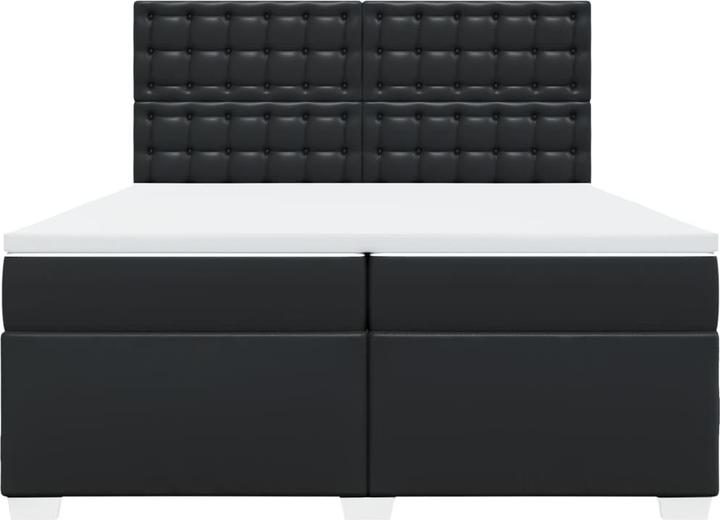 Image du produit vidaXL Bo x lit de saut avec matelas 120 x 200 cm similicuir (120 x 200 cm)