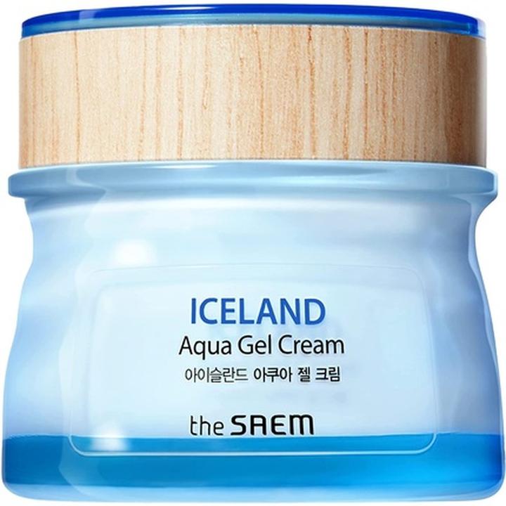 The Saem Iceland Aqua Gel Cream moisturizing face cream 60ml (60 ml, 24h Creme)