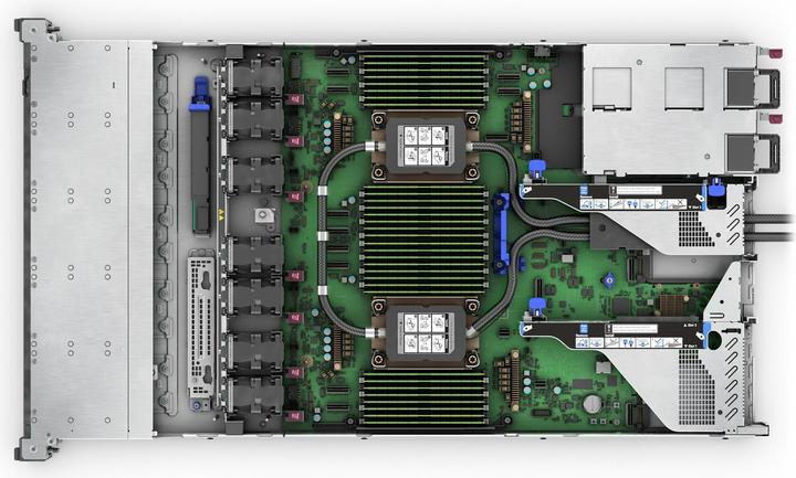 Actual product image HPE E ProLiant Compute DL360, Gen12, 6517P, 1P, -R, 8SFF, NS204i-u, v2, MR408i-o PS, E (64 GB, Rack Server)