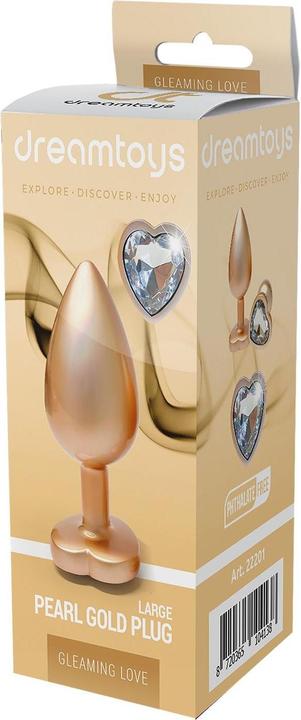 Produktbild Dreamtoys DREAM TOYS Gleaming Love Plug korek analny Gold L