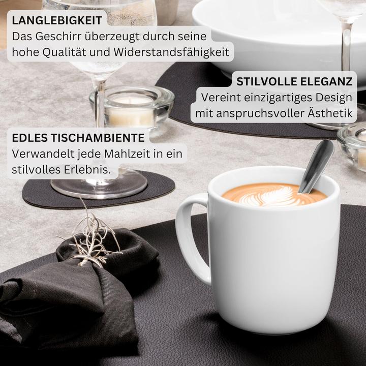 Immagine prodotto Sänger Geschirr Set di tazze da caffè Marlo (350 ml, 6 x)