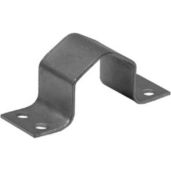 Televes MASCH48G - Mastschelle mit Doppelloch, verzinkt, 48 mm Rohrdurchmesser, TV Zubehör, Silber