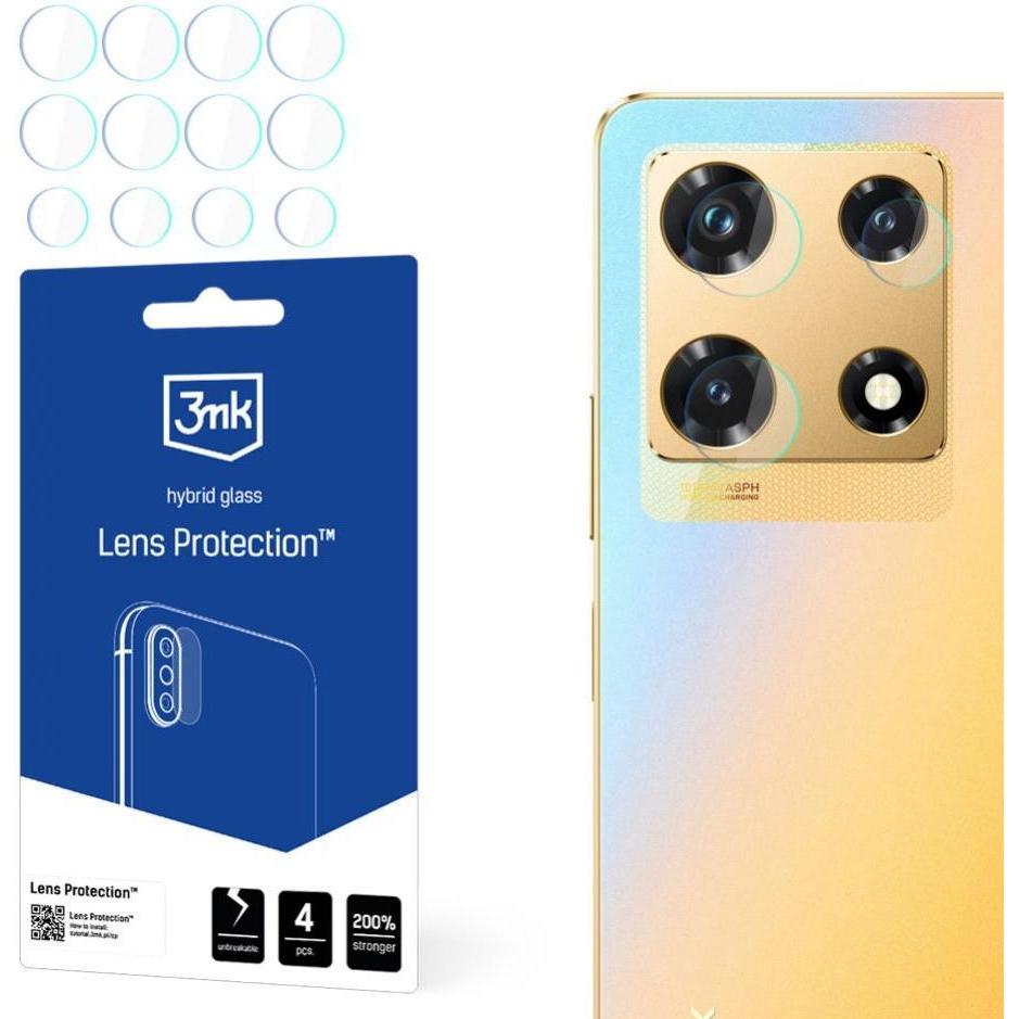 3Mk Grigio Lens Protection (1 Pz., Infinix Note 30 Pro), Pellicola Protettiva Smartphone,