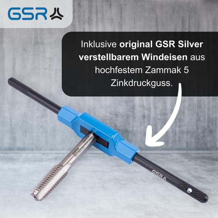 Actual product image GSR Professional tap set