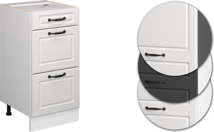 Produktbild Vicco Schubladenschrank R-Line (40 x 46 x 81.5 cm)