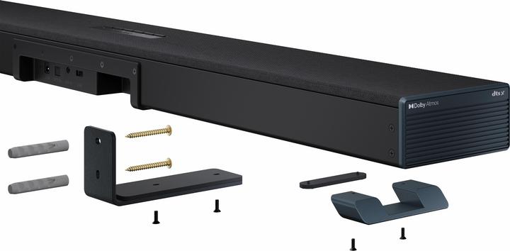 Produktbild Sharp Speakers HT-SBW53121(BK) Q 3.1.2 Dolby Atmos/ DTS:X Soundbar with Wireless Subwoofer, Black | (102 W, 3.1.2 Kanal)