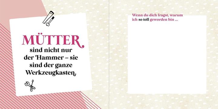 Produktbild Wenn-Buch für die beste Mama der Welt (Deutsch, Groh, 2024)