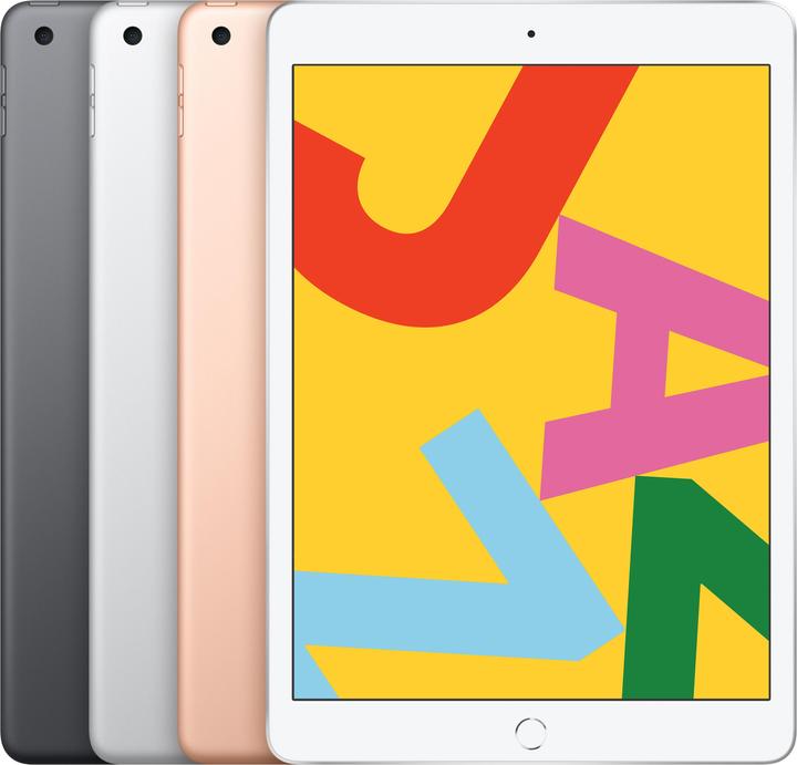 Produktbild Apple iPad (2019) (nur WLAN, 10.20", 32 GB, Silver)