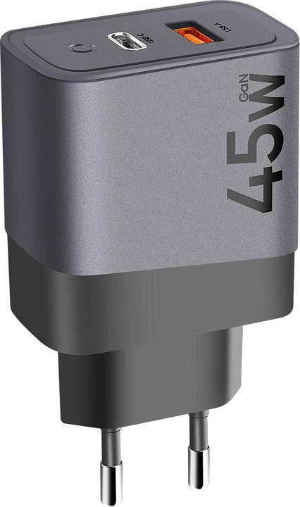 Actual product image Tactical Microgrid Power Supply Charger GaN 45W - Grey (45 W)