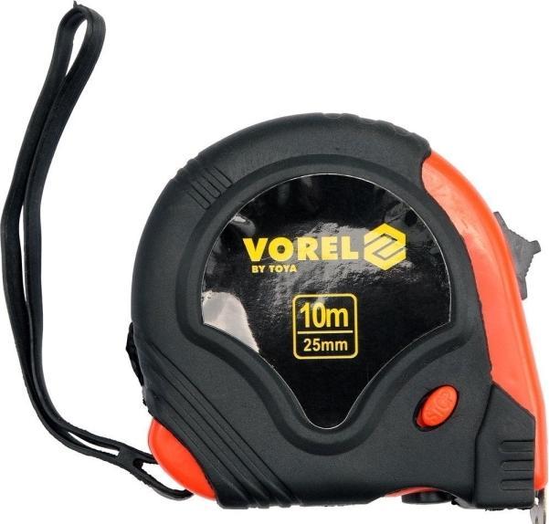 Image du produit Toya Mètre ruban 10 mx 25 mm rouge - noir (10 m)