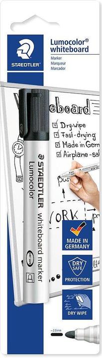 Produktbild Staedtler Lumocolor whiteboard marker 351 (Schwarz, 2 mm, 1 x)