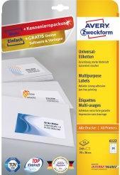 Produktbild Avery Etiketten, Home Office, Kleinpackung