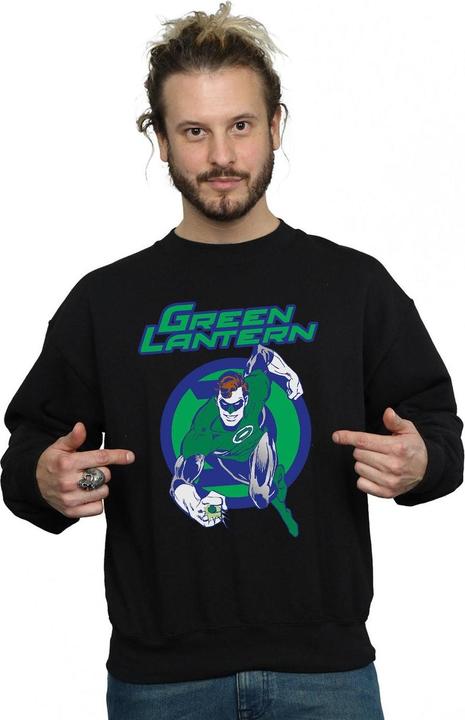 Image du produit - Sweat GREEN LANTERN LEAP - Homme (XL)