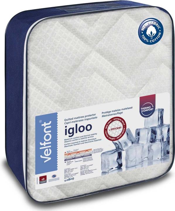 Produktbild Velfont Thermoregulierende Matratzenauflage Igloo (100 x 200 cm)