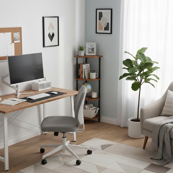 Produktbild Relaxdays Eckregal (44.50 x 31.50 x 125 cm)