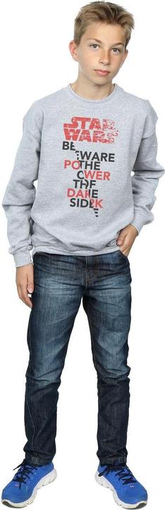 Actual product image Star Wars Boys The Last Jedi Power Of The Dark Side Sweatshirt (152, 158)