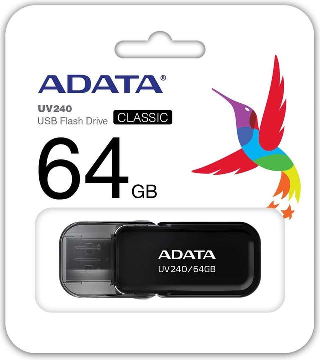 Actual product image Adata UV240 USB Flash Drive (64 GB, USB-A)