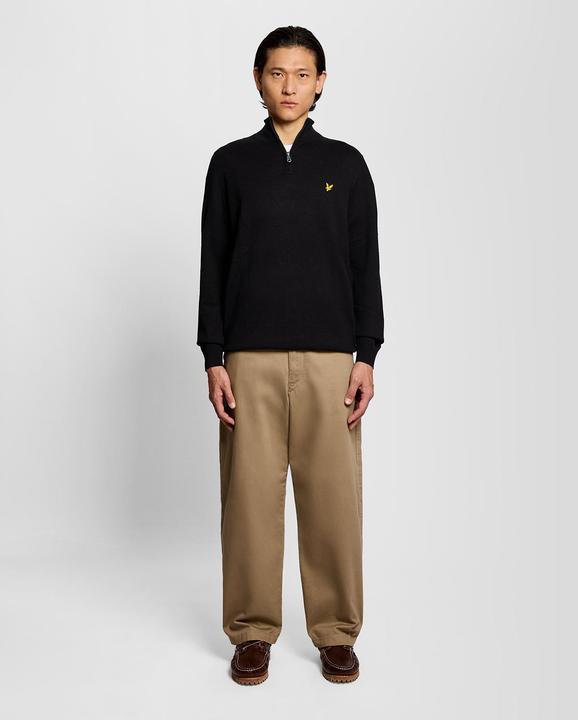 Produktbild Lyle and Scott Pull 1/4 Zip aus Merinowolle (XS)