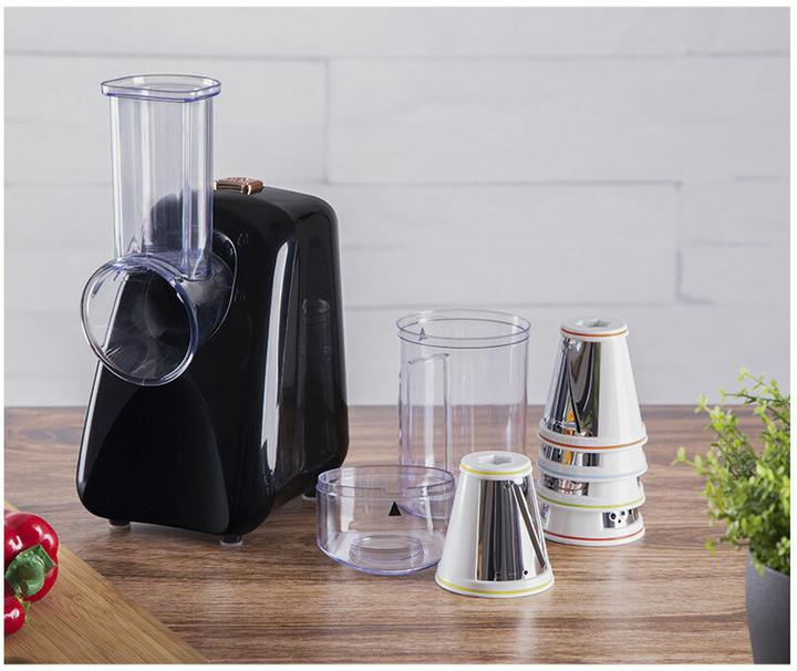 Produktbild BerlingerHaus Haus elektronische Reibe für Gemüse & Obst Black Rose Collection