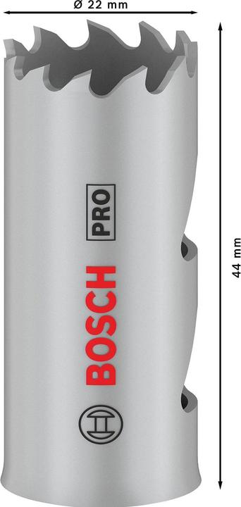 Productafbeelding Bosch Professional Zubehör PRO Multimateriaal gatenzaag, 22 mm, met schroefdraad (22 mm)