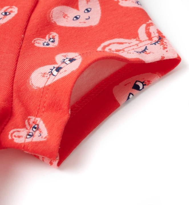 Immagine prodotto VidaXL Tutina per bambini rosso 92,Materiale: 95% cotone. 5 (92)
